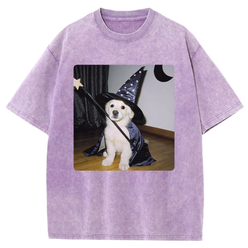 Magic Pup Washed T-shirt - Image 5