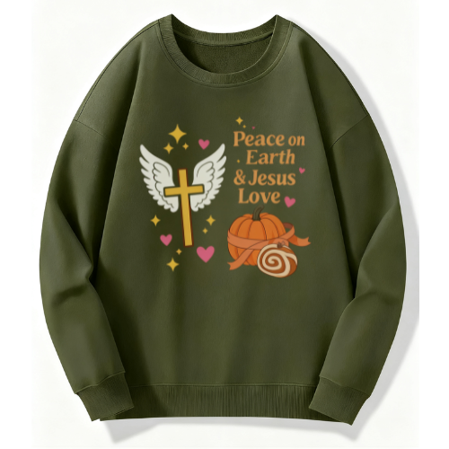 Christmas Peace on Earth Sweatshirt - Image 2