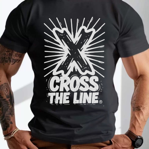 Cross the Line Bold X T-Shirt